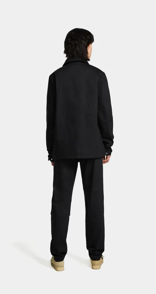 Cargo Coach Jacket Black Black Men Daily Paper Jackets
