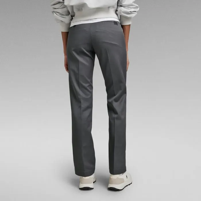 Cargos and Chinos Women GStar RAW Formal Smart Pants Granite