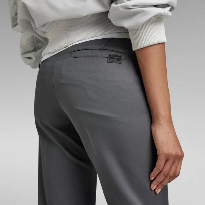 Cargos and Chinos Women GStar RAW Formal Smart Pants Granite