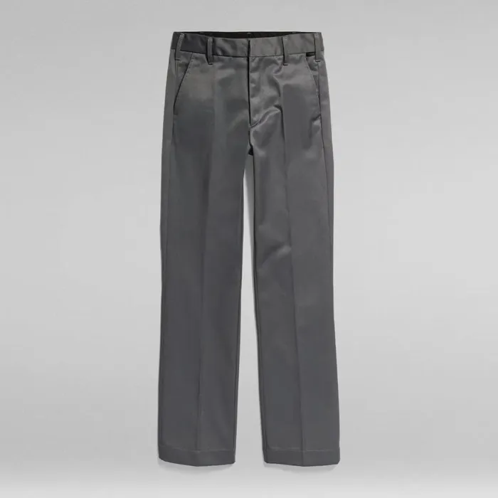 Cargos and Chinos Women GStar RAW Formal Smart Pants Granite