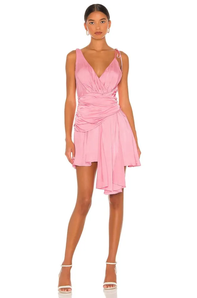 Carlita Mini Dress Rosebloom Pink Women Lovers and Friends Dresses