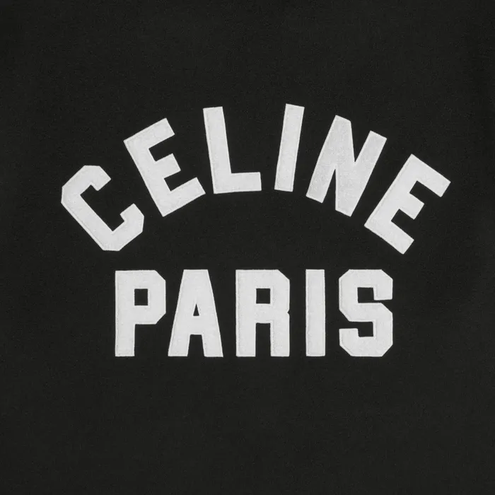 Celine College Parka In Double Face Wool Rougenoir Men CELINE COATS and BLOUSONS