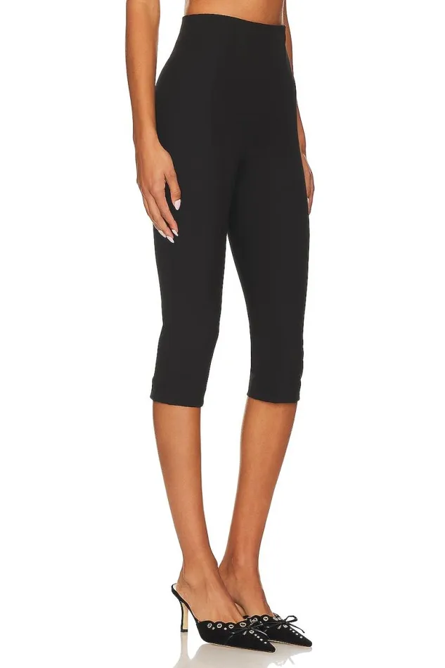 Cindy Cropped Capri Pant Black Women Lovers and Friends Pants