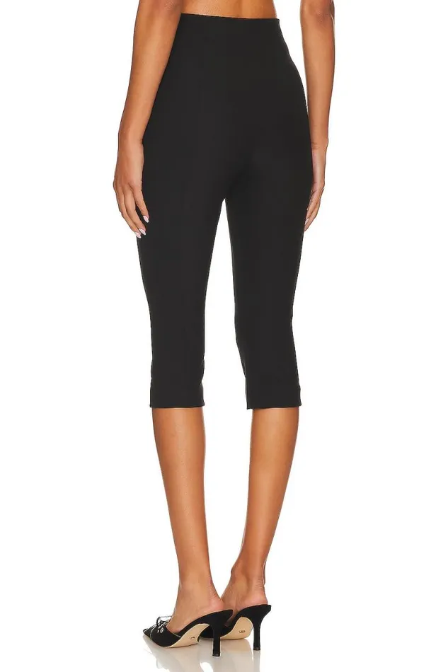 Cindy Cropped Capri Pant Black Women Lovers and Friends Pants
