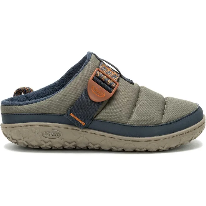Clogs and SlipOns Women Chaco Ramble Rugged Canvas Clog Dusty Olive