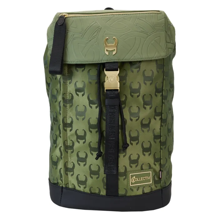 COLLECTIV Marvel Loki The TRAVELR FullSize Backpack Unisex Loungefly Backpacks COLLECTIV Marvel Loki The TRAVELR FullSize Backpack Unisex Loungefly Backpacks