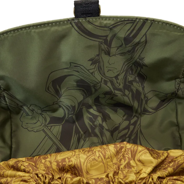 COLLECTIV Marvel Loki The TRAVELR FullSize Backpack Unisex Loungefly Backpacks COLLECTIV Marvel Loki The TRAVELR FullSize Backpack Unisex Loungefly Backpacks