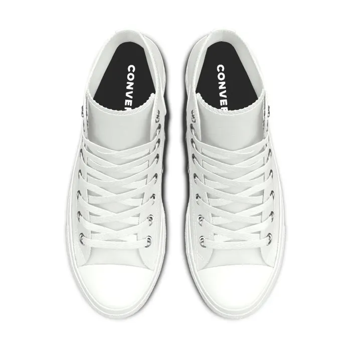 Converse Classic Chuck Custom Wedding Chuck Taylor All Star Lift Platform By You White Mrs 8211 Women