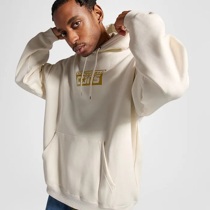 Converse Jackets and Sweatshirts CONS Hoodie Egret 8211 MenWomen