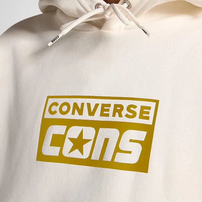 Converse Jackets and Sweatshirts CONS Hoodie Egret 8211 MenWomen