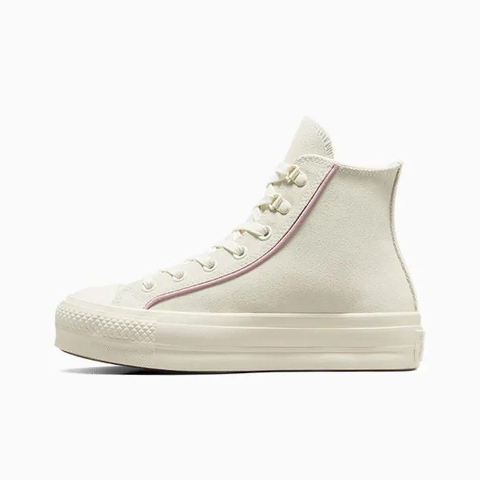 Converse Lift Platforms Chuck Taylor All Star Lift Platform Suede Egretphantom Violetegret 8211 Women