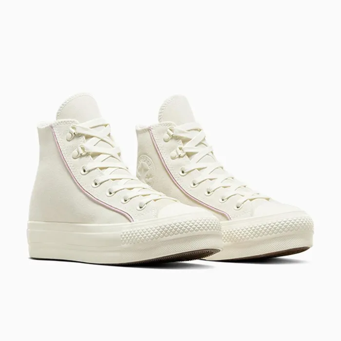 Converse Lift Platforms Chuck Taylor All Star Lift Platform Suede Egretphantom Violetegret 8211 Women