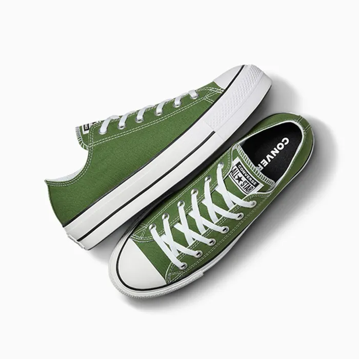 Converse Lift Platforms Chuck Taylor All Star Lift Platform Treelinewhiteblack 8211 Women