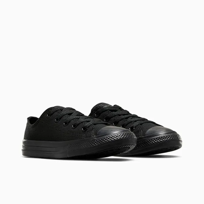 Converse Low Top Chuck Taylor All Star Black Monochrome 8211 Kids