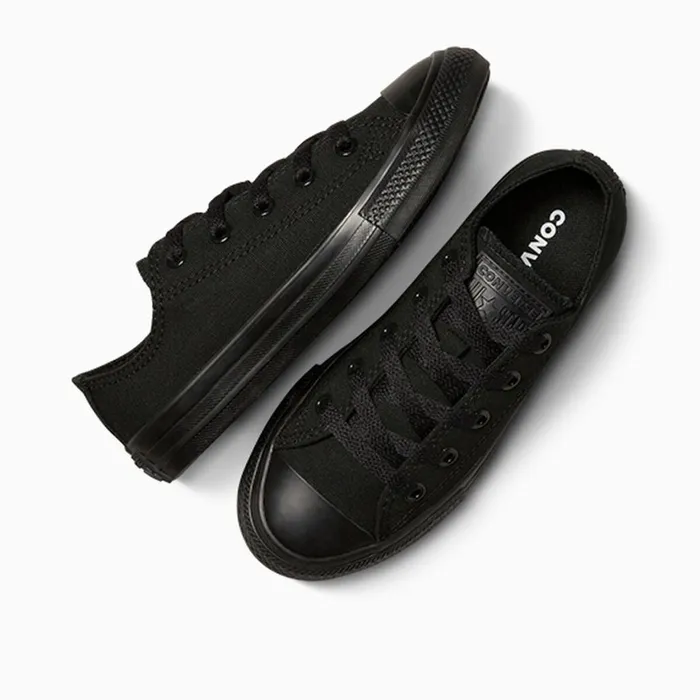 Converse Low Top Chuck Taylor All Star Black Monochrome 8211 Kids