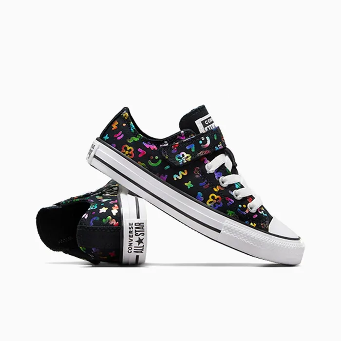 Converse Matching Sets Chuck Taylor All Star Easy On Doodles Blackwhiteblack 8211 Kids