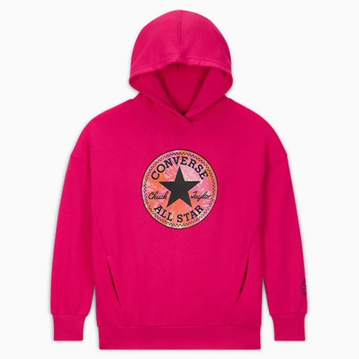 Converse Matching Sets Oversized Hoodie Chaos Fuchsia 8211 Kids