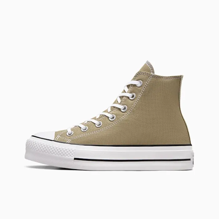 Converse Platforms Chuck Taylor All Star Lift Platform Mossy Slothwhiteblack 8211 Women