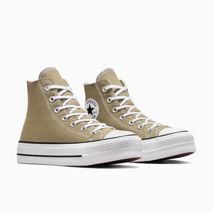 Converse Platforms Chuck Taylor All Star Lift Platform Mossy Slothwhiteblack 8211 Women