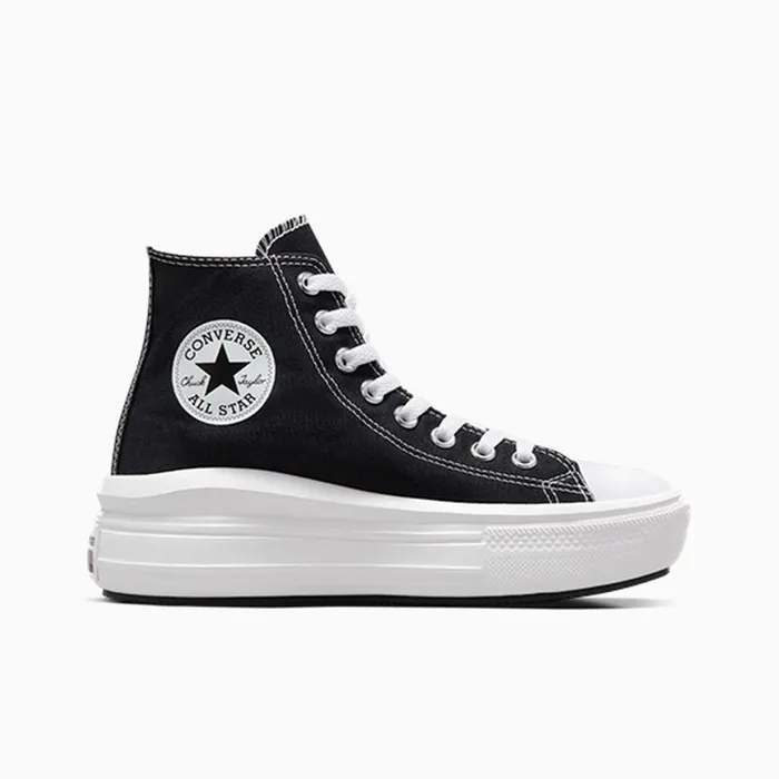 Converse Platforms Chuck Taylor All Star Move Platform Blacknatural Ivorywhite 8211 Women