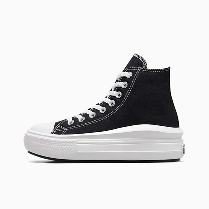 Converse Platforms Chuck Taylor All Star Move Platform Blacknatural Ivorywhite 8211 Women