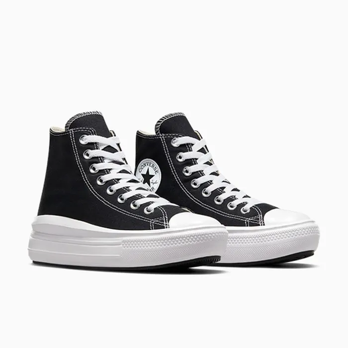 Converse Platforms Chuck Taylor All Star Move Platform Blacknatural Ivorywhite 8211 Women