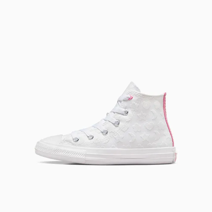 Converse Prints Chuck Taylor All Star Sparkle Whiteoops Pinkwhite 8211 Kids