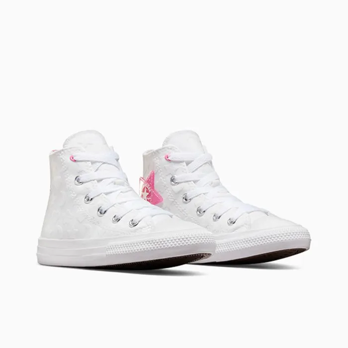 Converse Prints Chuck Taylor All Star Sparkle Whiteoops Pinkwhite 8211 Kids