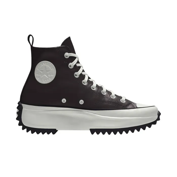 Converse Run Star Custom Run Star Hike Platform Leather By You Black 8211 Women Converse Run Star Custom Run Star Hike Platform Leather By You Black 8211 Women