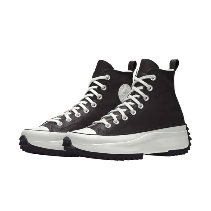 Converse Run Star Custom Run Star Hike Platform Leather By You Black 8211 Women