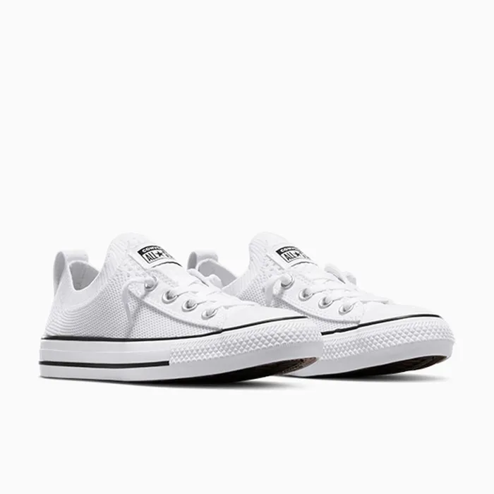 Converse SlipOns Chuck Taylor All Star Shoreline Knit Slip Whiteblackwhite 8211 Women