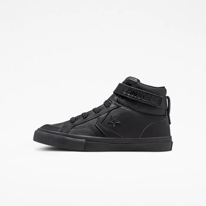 Converse SlipOns Pro Blaze Easy On Blackblackblack 8211 Kids