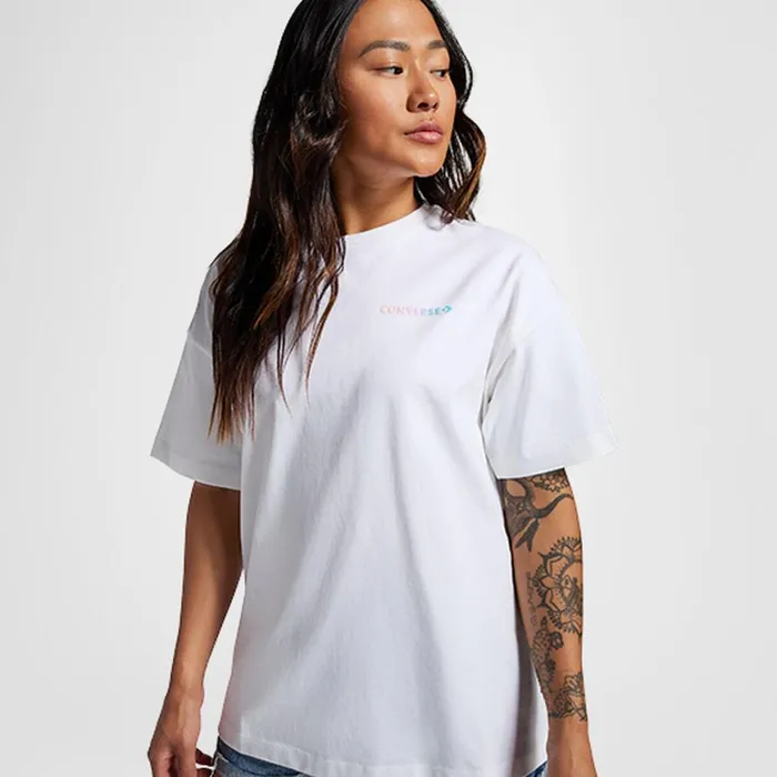 Converse Tops and Shirts Music Festival TShirt White 8211 Women