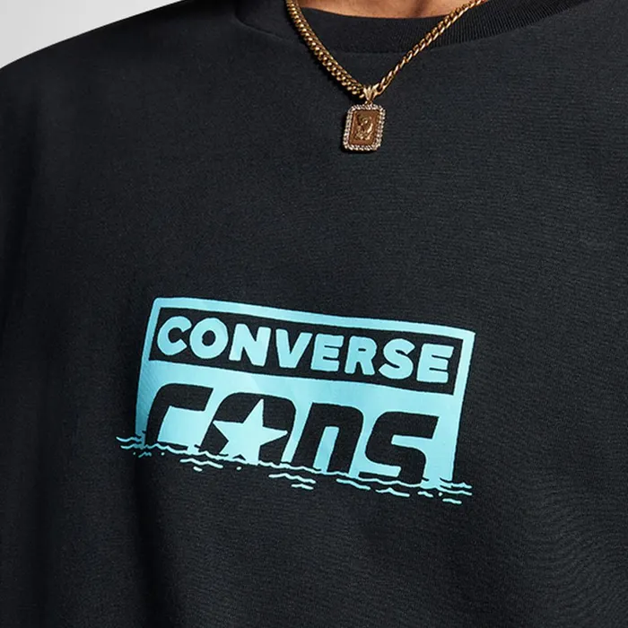 Converse Tops and Shirts Skeleton Water Ski TShirt Converse Black 8211 Men