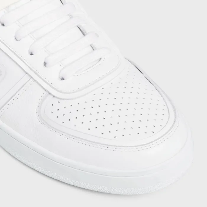 Ct01 034Z034 Trainer High Top Sneaker In Calfskin Optic White Women CELINE SNEAKERS