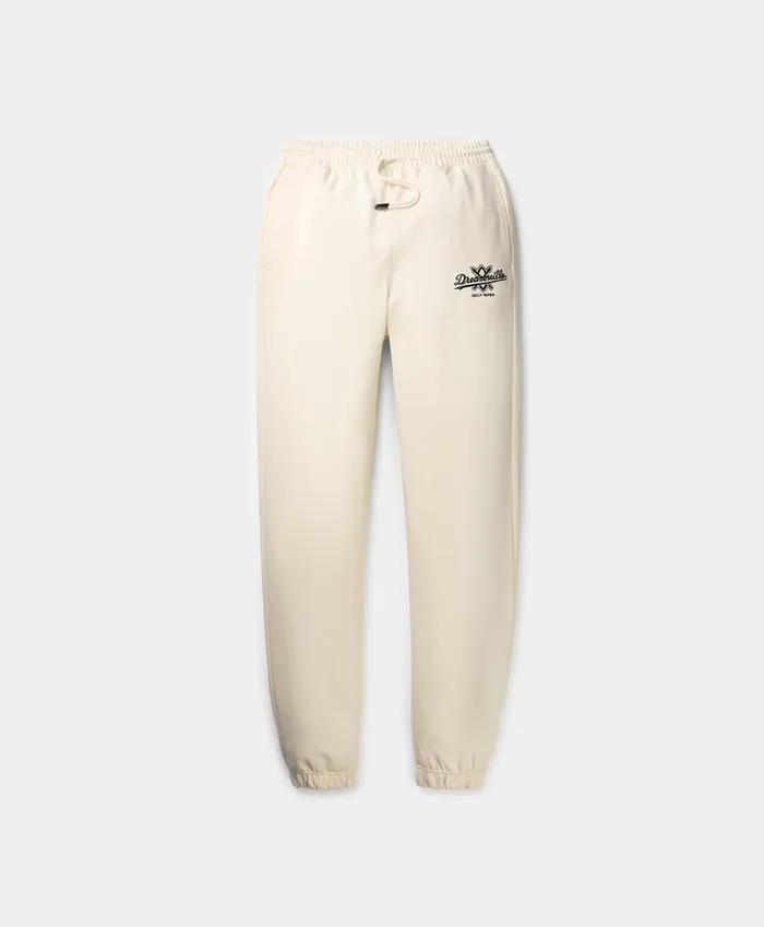 Daily Paper X Dreamville Cream Sweatpants Women Daily Paper Trousers