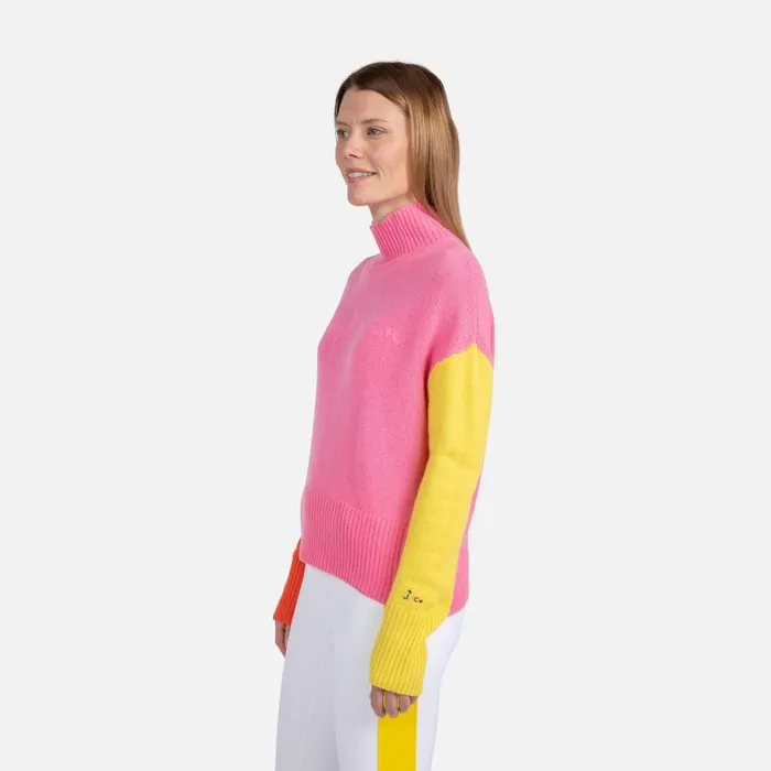 Damen Sweatshirts Und Pullover Rossignol Damenpullover JCC Lounge Newpink