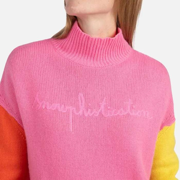Damen Sweatshirts Und Pullover Rossignol Damenpullover JCC Lounge Newpink