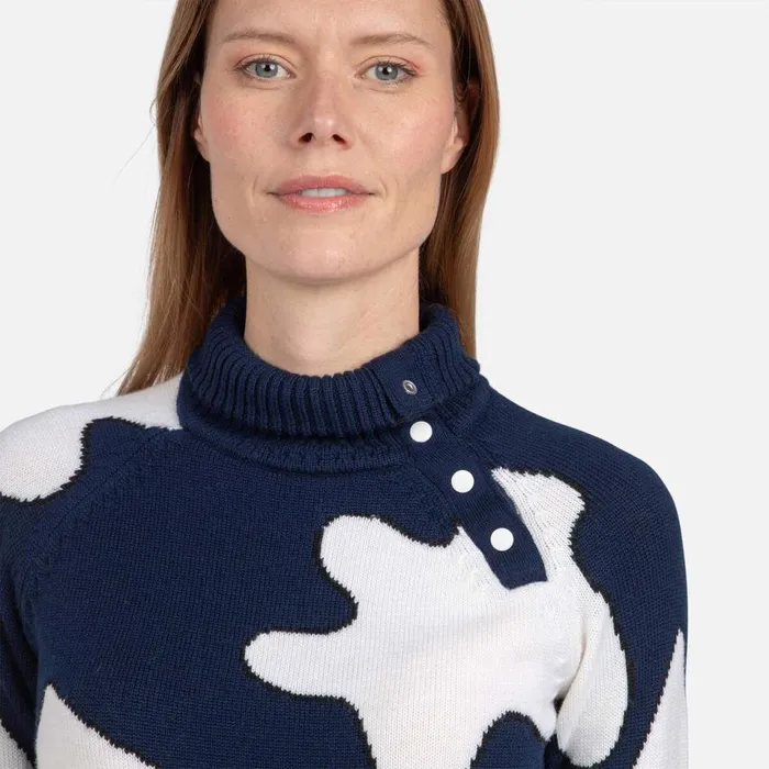 Damen Sweatshirts Und Pullover Rossignol Damenpullover JCC Mountain Cosmicblue