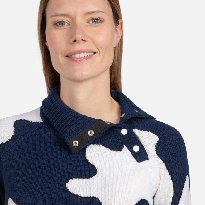 Damen Sweatshirts Und Pullover Rossignol Damenpullover JCC Mountain Cosmicblue