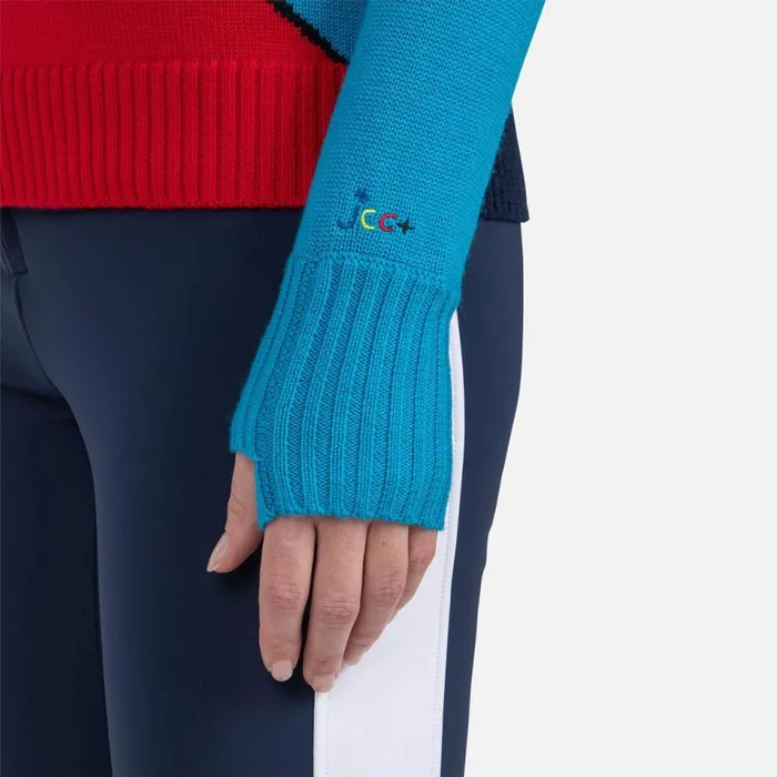 Damen Sweatshirts Und Pullover Rossignol Damenpullover JCC Mountain Cosmicblue