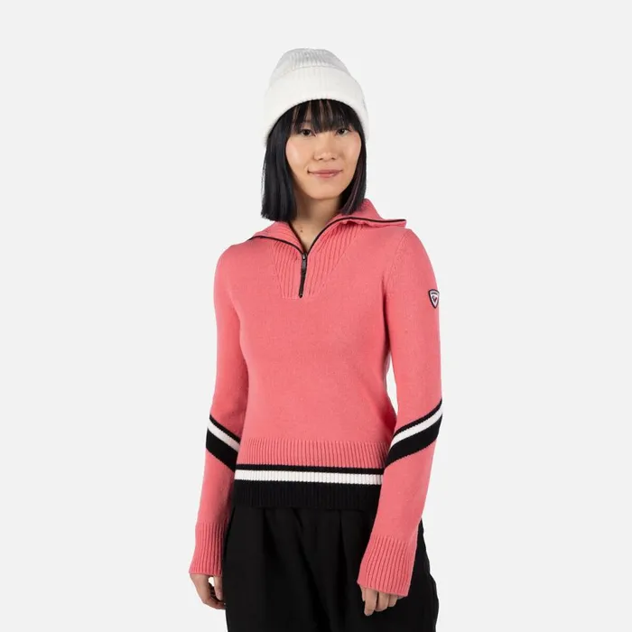 Damen Sweatshirts Und Pullover Rossignol Damenpullover Mit Halblangem Reiverschluss Alpine Tearose Damen Sweatshirts Und Pullover Rossignol Damenpullover Mit Halblangem Reiverschluss Alpine Tearose