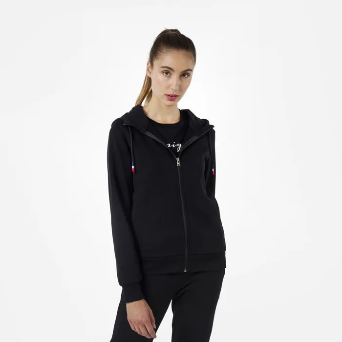 Damen Sweatshirts Und Pullover Rossignol Logo Damensweatshirt Mit Kapuze Und Durchgehendem Reiverschluss Black200 Damen Sweatshirts Und Pullover Rossignol Logo Damensweatshirt Mit Kapuze Und Durchgehendem Reiverschluss Black200
