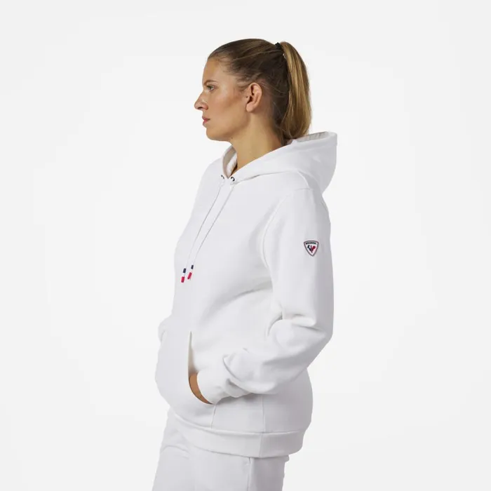 Damen Sweatshirts Und Pullover Rossignol Logo Kapuzensweatshirt Fr Damen White100