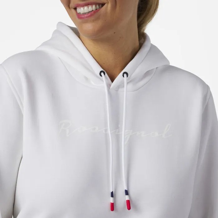 Damen Sweatshirts Und Pullover Rossignol Logo Kapuzensweatshirt Fr Damen White100