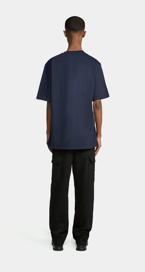 Deep Navy Circle TShirt Navy Men Daily Paper TShirts