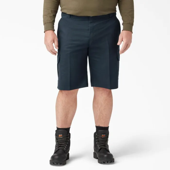 Dickies Cargo FLEX Cooling Active Waist Regular Fit Cargo Shorts 11034 Dark Navy Dark Navy dn 8211 Men Dickies Cargo FLEX Cooling Active Waist Regular Fit Cargo Shorts 11034 Dark Navy Dark Navy dn 8211 Men