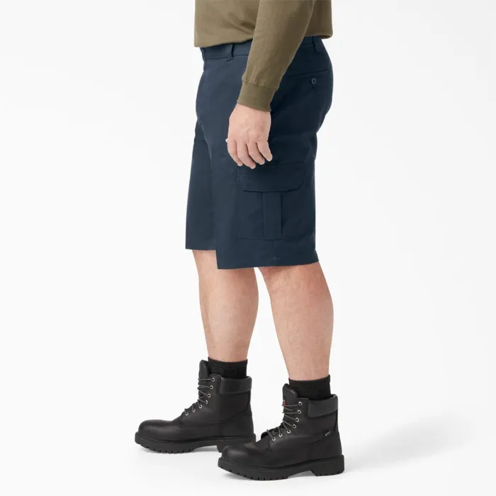 Dickies Cargo FLEX Cooling Active Waist Regular Fit Cargo Shorts 11034 Dark Navy Dark Navy dn 8211 Men Dickies Cargo FLEX Cooling Active Waist Regular Fit Cargo Shorts 11034 Dark Navy Dark Navy dn 8211 Men