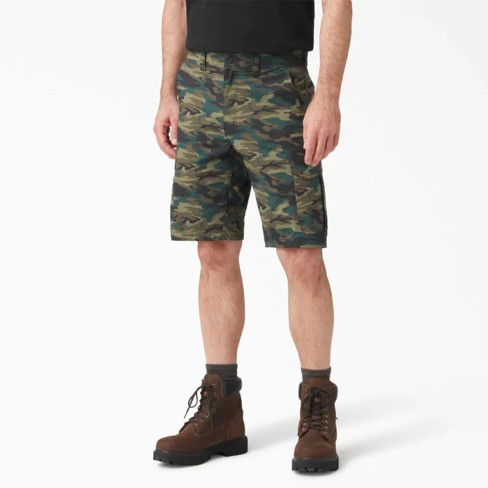 Dickies Cargo FLEX Cooling Regular Fit Cargo Shorts 11034 Hunter Green Camo Hunter Green Camo h2c 8211 Men Dickies Cargo FLEX Cooling Regular Fit Cargo Shorts 11034 Hunter Green Camo Hunter Green Camo h2c 8211 Men