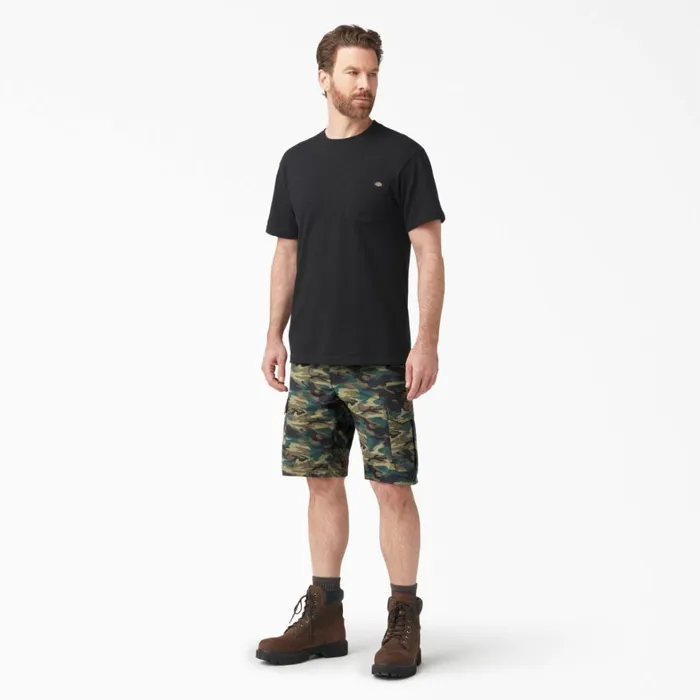 Dickies Cargo FLEX Cooling Regular Fit Cargo Shorts 11034 Hunter Green Camo Hunter Green Camo h2c 8211 Men Dickies Cargo FLEX Cooling Regular Fit Cargo Shorts 11034 Hunter Green Camo Hunter Green Camo h2c 8211 Men